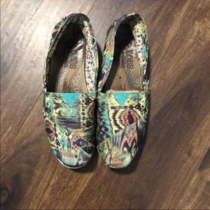 Abstract Slip On Loafers BOBs